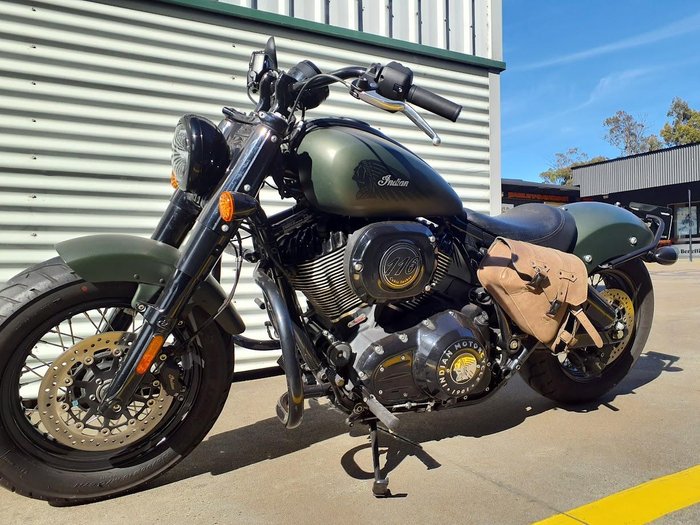 2021 Indian Chief Bobber Dark Horse 1890 Chief Green
