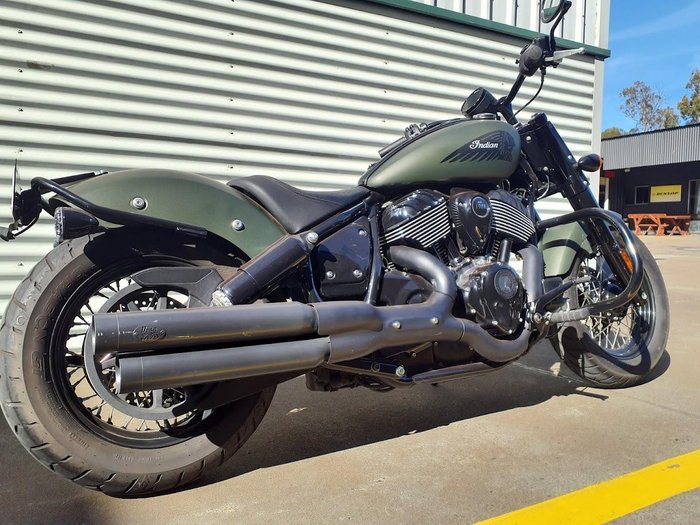 2021 Indian Chief Bobber Dark Horse 1890 Chief Green