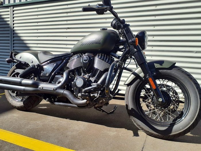 2021 Indian Chief Bobber Dark Horse 1890 Chief Green