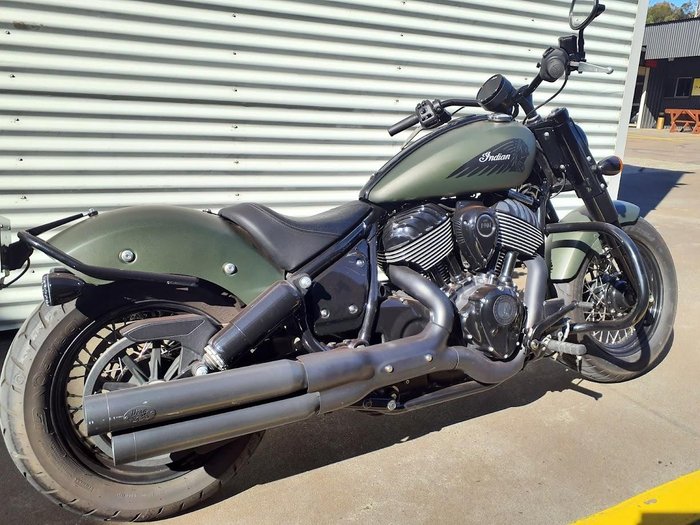 2021 Indian Chief Bobber Dark Horse 1890 Chief Green