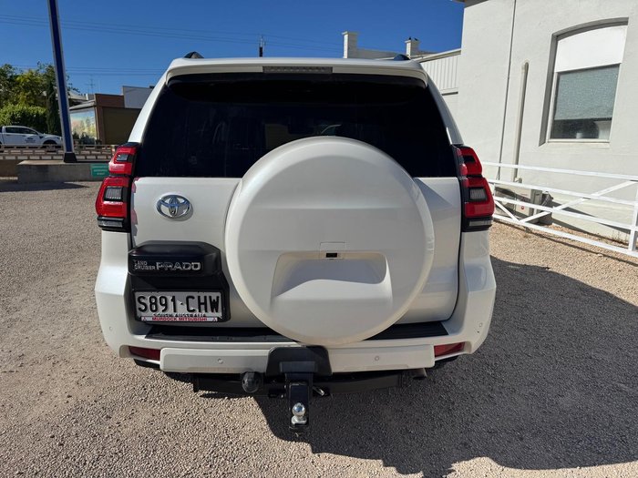 2021 Toyota Landcruiser Prado GXL GDJ150R 4X4 Dual Range Glacier White