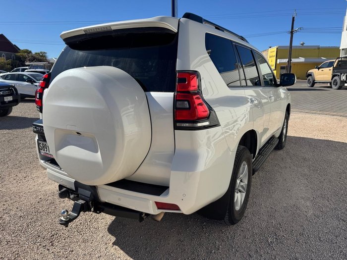 2021 Toyota Landcruiser Prado GXL GDJ150R 4X4 Dual Range Glacier White