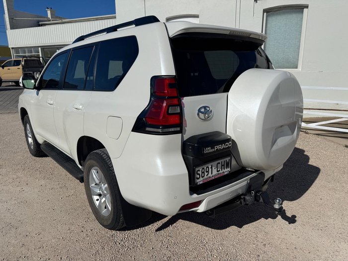 2021 Toyota Landcruiser Prado GXL GDJ150R 4X4 Dual Range Glacier White