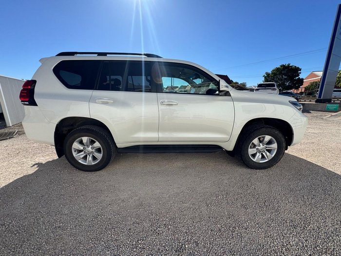 2021 Toyota Landcruiser Prado GXL GDJ150R 4X4 Dual Range Glacier White