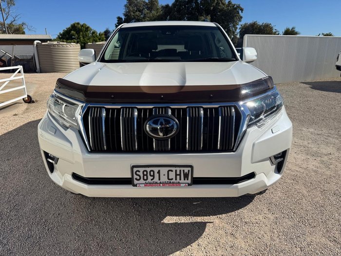 2021 Toyota Landcruiser Prado GXL GDJ150R 4X4 Dual Range Glacier White