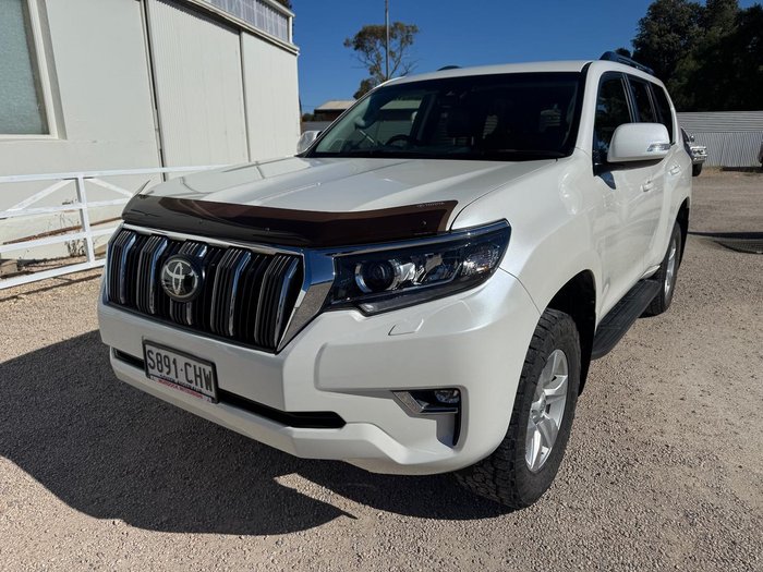 2021 Toyota Landcruiser Prado GXL GDJ150R 4X4 Dual Range Glacier White