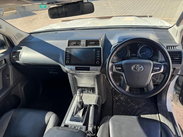 2021 Toyota Landcruiser Prado GXL GDJ150R 4X4 Dual Range Glacier White