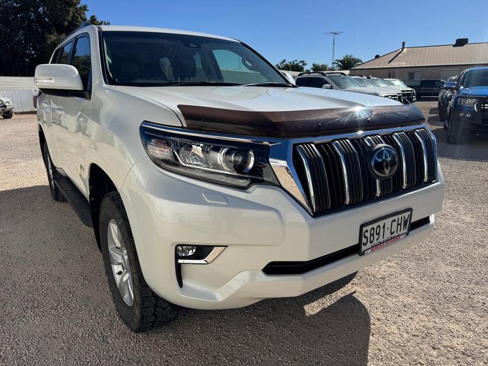 2021 Toyota Landcruiser Prado GXL GDJ150R 4X4 Dual Range Glacier White