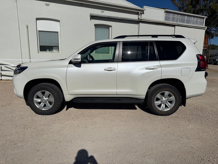 2021 Toyota Landcruiser Prado GXL GDJ150R 4X4 Dual Range Glacier White