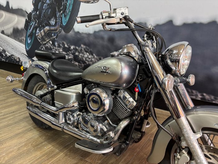 2009 Yamaha XVS650A V-STAR CLASSIC SILVER