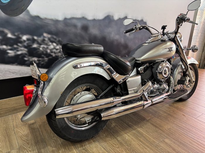 2009 Yamaha XVS650A V-STAR CLASSIC SILVER