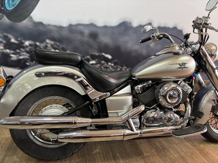 2009 Yamaha XVS650A V-STAR CLASSIC SILVER