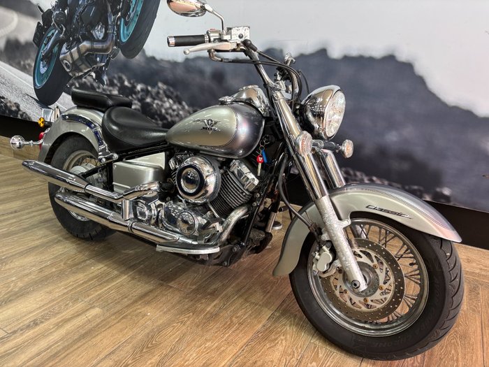 2009 Yamaha XVS650A V-STAR CLASSIC SILVER