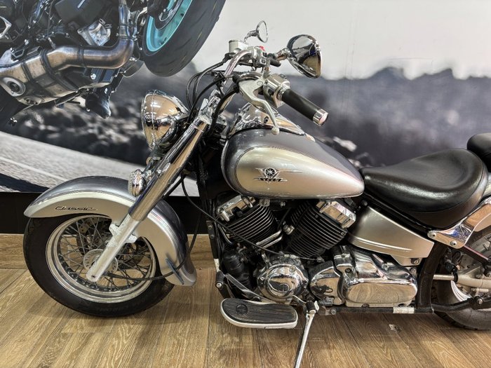 2009 Yamaha XVS650A V-STAR CLASSIC SILVER