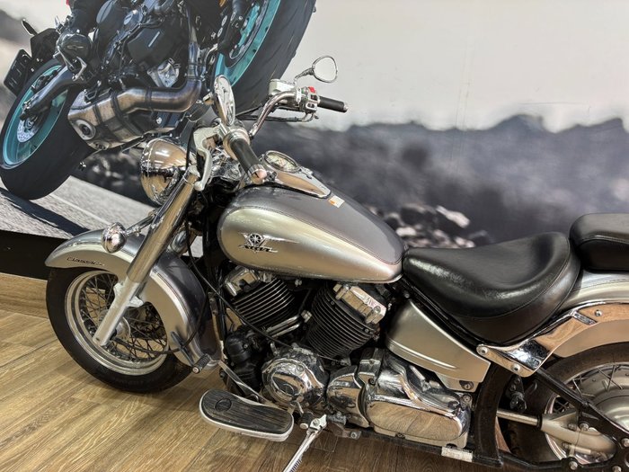 2009 Yamaha XVS650A V-STAR CLASSIC SILVER