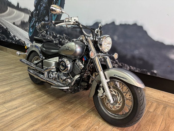 2009 Yamaha XVS650A V-STAR CLASSIC SILVER