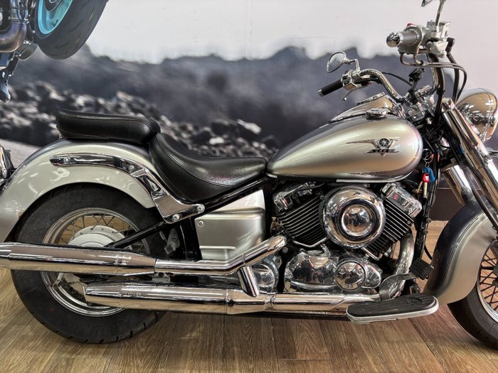 2009 Yamaha XVS650A V-STAR CLASSIC SILVER