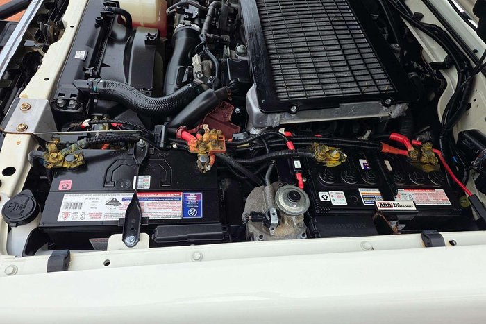 2020 Toyota Landcruiser GXL VDJ79R 4X4 Dual Range French Vanilla