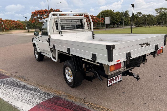 2020 Toyota Landcruiser GXL VDJ79R 4X4 Dual Range French Vanilla