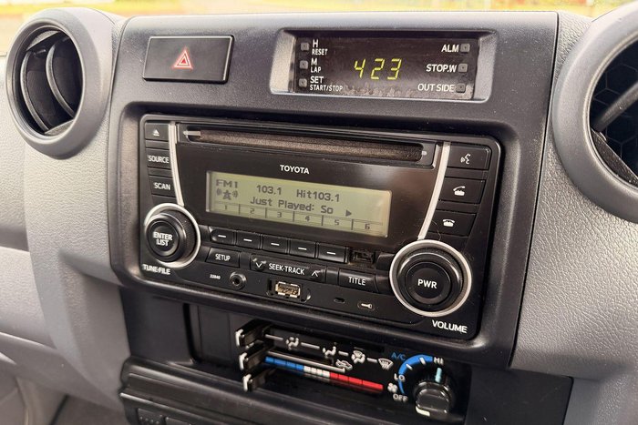 2020 Toyota Landcruiser GXL VDJ79R 4X4 Dual Range French Vanilla