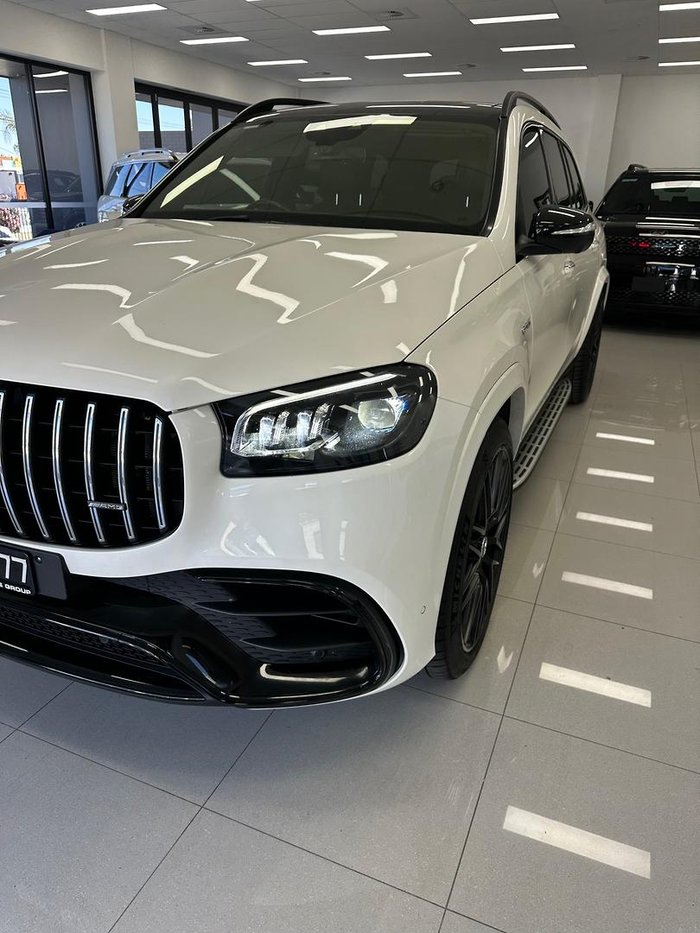 2021 Mercedes-Benz GLS-Class GLS63 AMG X167 Four Wheel Drive Diamond White BRIGHT