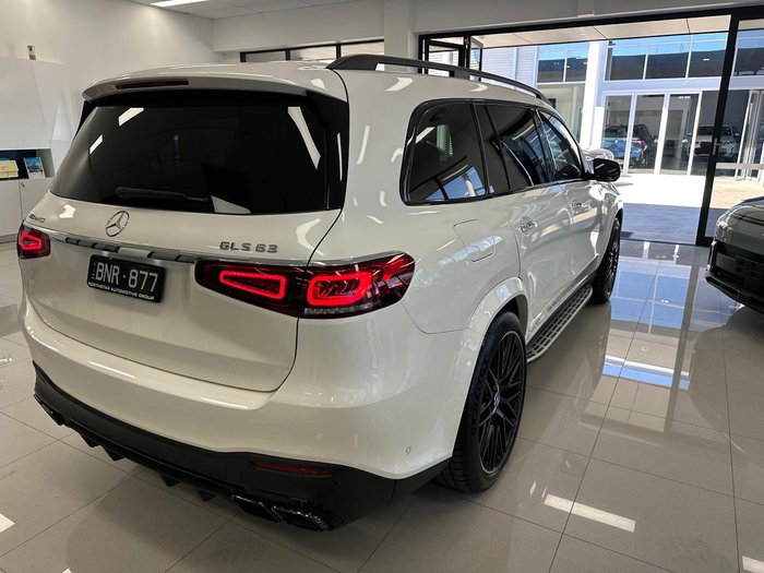 2021 Mercedes-Benz GLS-Class GLS63 AMG X167 Four Wheel Drive Diamond White BRIGHT