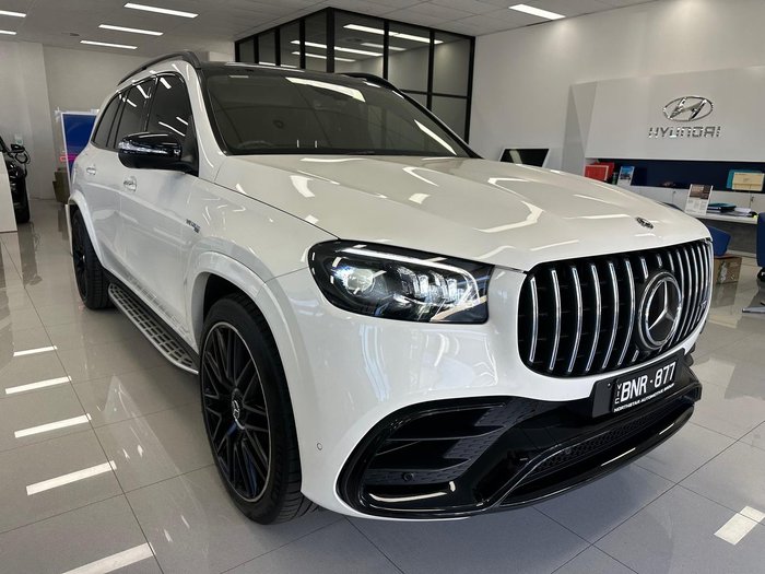 2021 Mercedes-Benz GLS-Class GLS63 AMG X167 Four Wheel Drive Diamond White BRIGHT