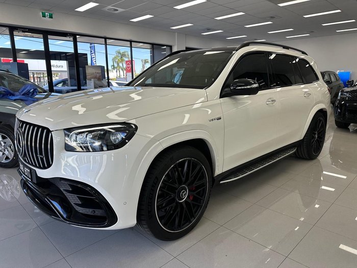2021 Mercedes-Benz GLS-Class GLS63 AMG X167 Four Wheel Drive Diamond White BRIGHT