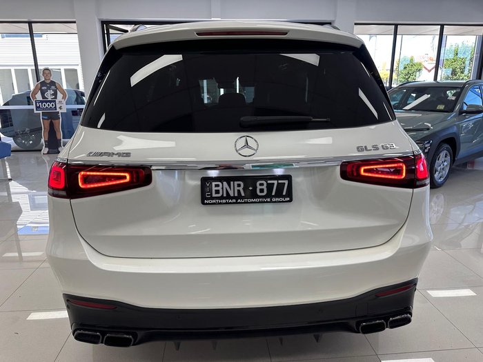 2021 Mercedes-Benz GLS-Class GLS63 AMG X167 Four Wheel Drive Diamond White BRIGHT