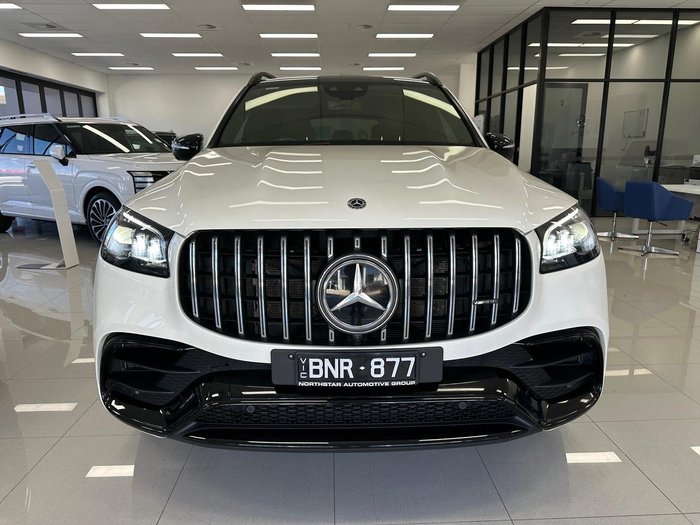 2021 Mercedes-Benz GLS-Class GLS63 AMG X167 Four Wheel Drive Diamond White BRIGHT