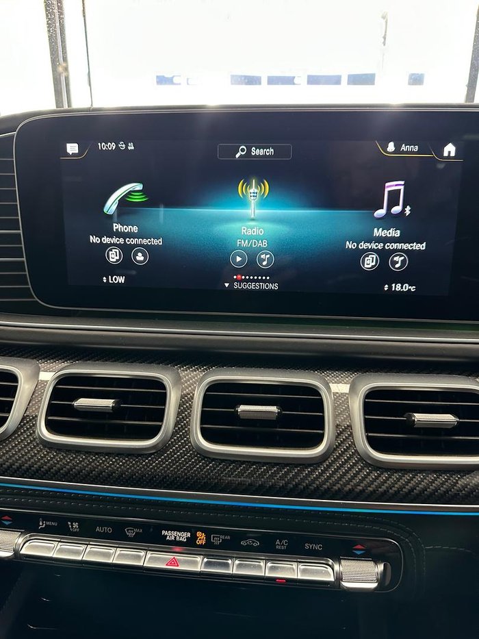 2021 Mercedes-Benz GLS-Class GLS63 AMG X167 Four Wheel Drive Diamond White BRIGHT