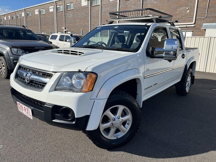 2011 Holden Colorado LX RC MY11 4X4 Alpine White