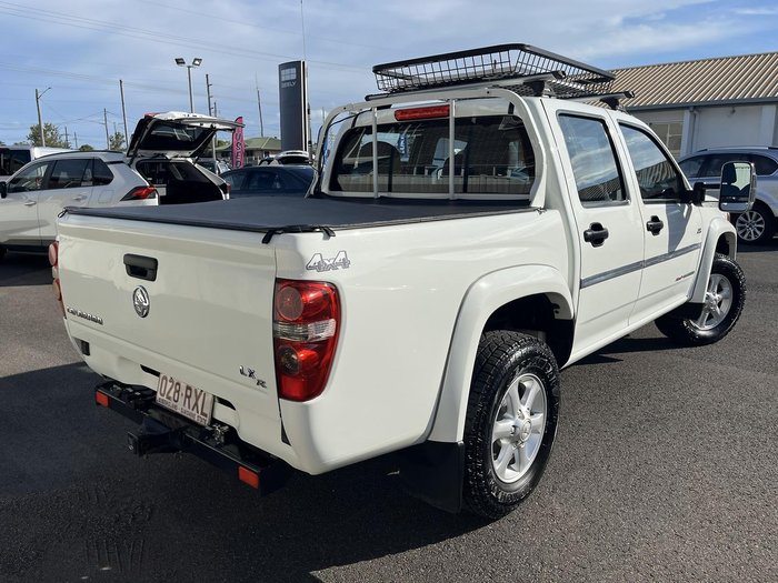 2011 Holden Colorado LX RC MY11 4X4 Alpine White