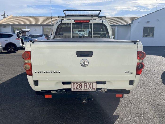 2011 Holden Colorado LX RC MY11 4X4 Alpine White