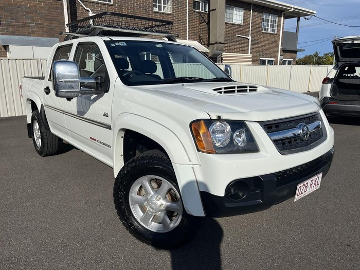 2011 Holden Colorado LX RC MY11 4X4 Alpine White