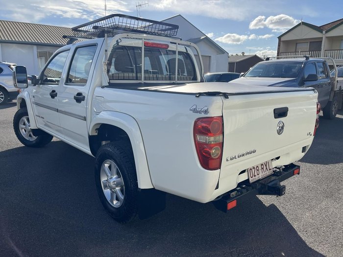 2011 Holden Colorado LX RC MY11 4X4 Alpine White