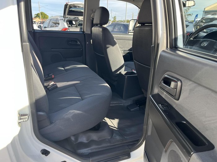 2011 Holden Colorado LX RC MY11 4X4 Alpine White
