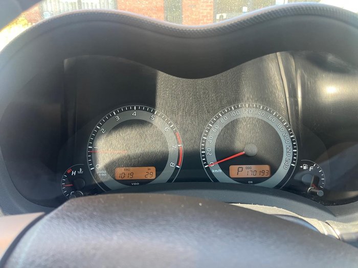 2010 Toyota Corolla Ascent ZRE152R MY10 Graphite