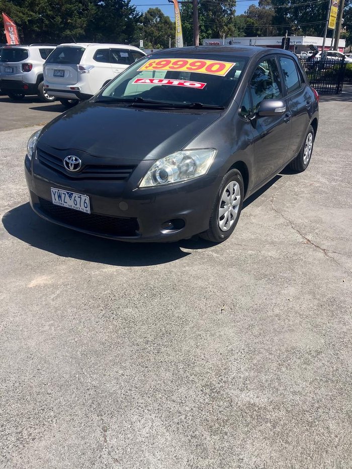 2010 Toyota Corolla Ascent ZRE152R MY10 Graphite