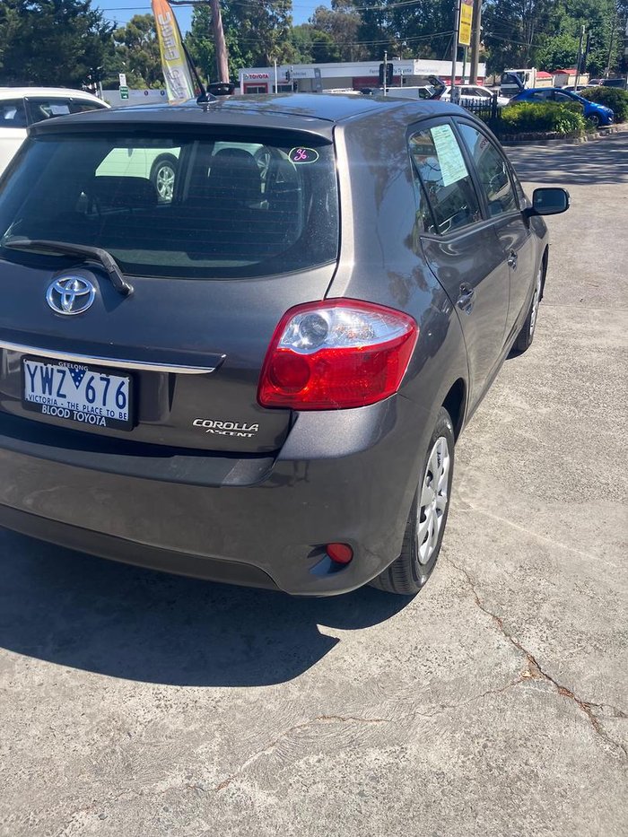 2010 Toyota Corolla Ascent ZRE152R MY10 Graphite