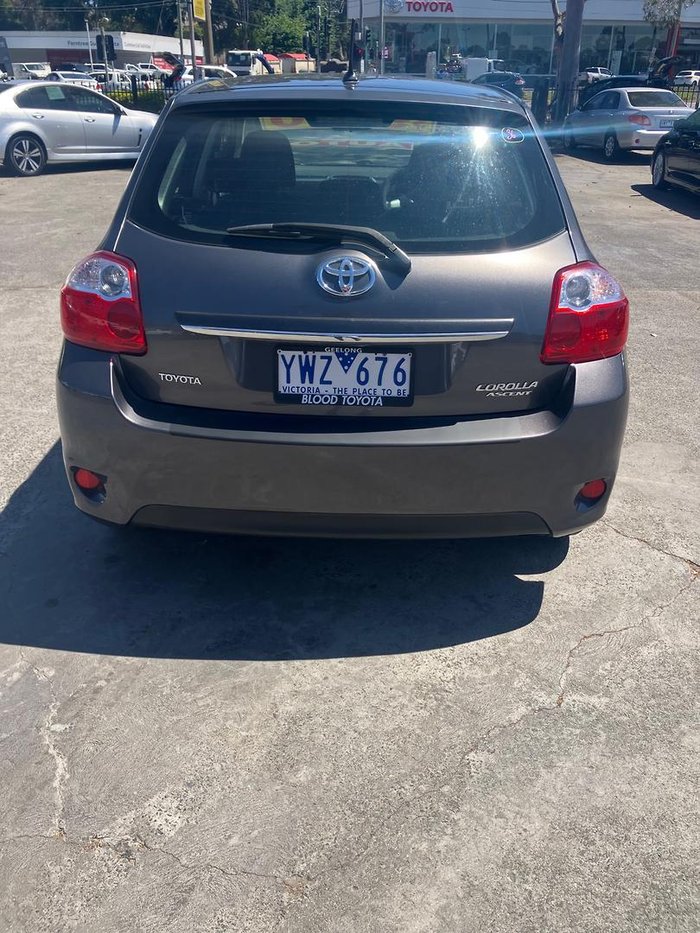 2010 Toyota Corolla Ascent ZRE152R MY10 Graphite