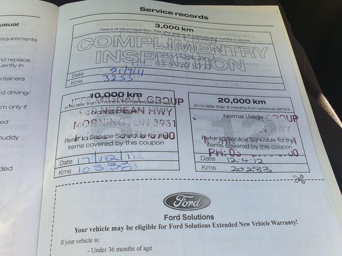 2011 Ford Ranger Wildtrak PK 4X4 Black Mica