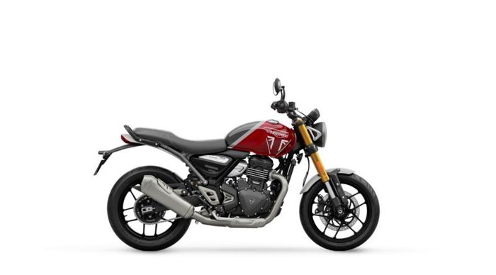 2025 TRIUMPH SPEED 400 LAVA RED GLOSS