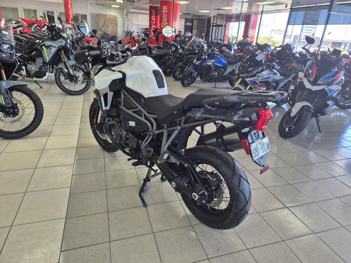 2016 Triumph Tiger Explorer XCx Tiger White