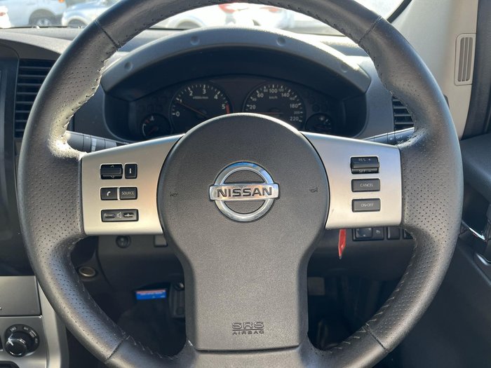 2013 Nissan Navara ST D40 Series 6 4X4 Dual Range Silver Lightning