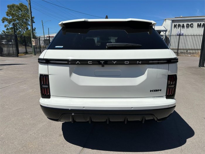 2025 KGM ACTYON K60 J120 MY26 Grand White