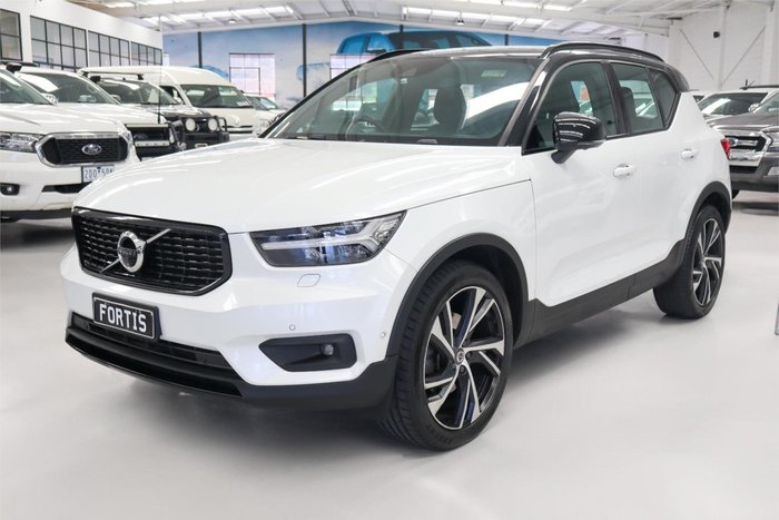 2019 Volvo XC40 T5 R-Design MY20 AWD Crystal White