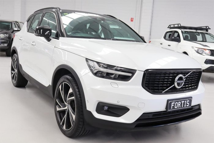 2019 Volvo XC40 T5 R-Design MY20 AWD Crystal White