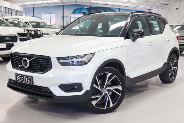 2019 Volvo XC40 T5 R-Design MY20 AWD Crystal White