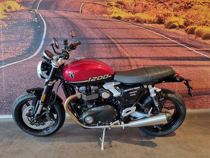 2025 Triumph Speed Twin 1200 Speed Twin Red